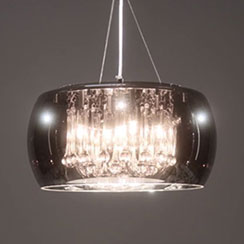 Tranquil Dawn | creativity | Hanglamp Pearl Raindrops smokey glas Tranquil Dawn | creativity | Hanglamp Pearl Raindrops smokey glas